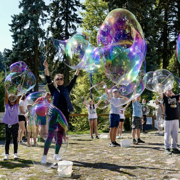 Zážitok, ktorý praskne... až keď sa skončí! (bublinový workshop)